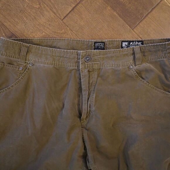 KUHL ACTIVE OUTRAGE CARGO PANTS MEN'S 40‎ X 32 BROWNISH - Picture 4 of 8